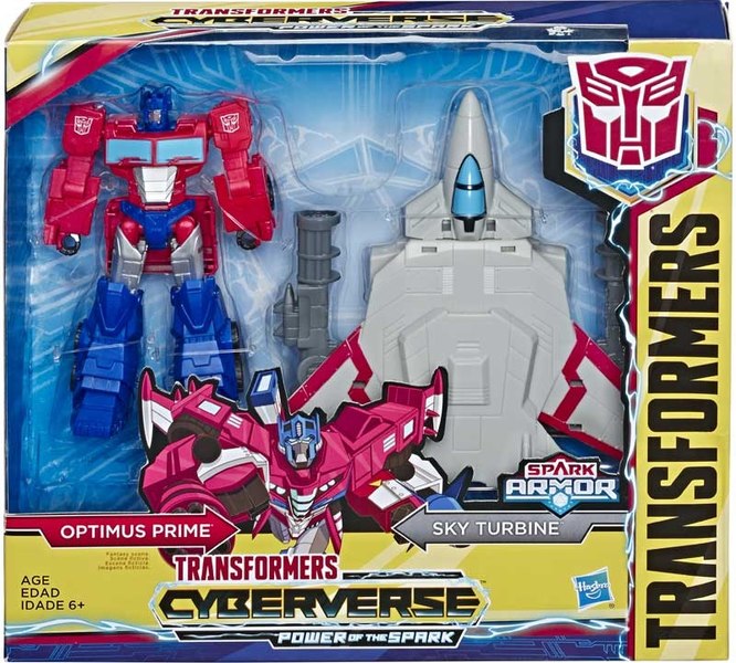 Transformers Cyberverse Sky Turbine Optimus Prime  (17 of 17)